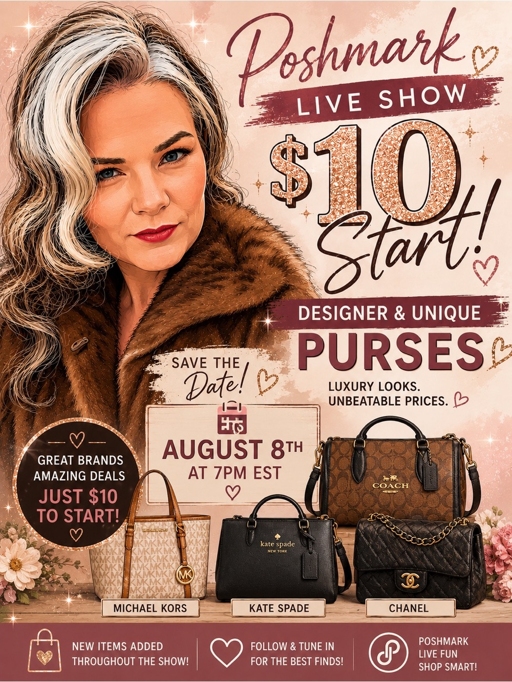 $10 Start Purses - Designer AND CHANEL